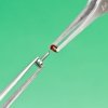 Modelcraft PTW2185-2A Flat Rounded Stainless Steel Tweezers (120mm)